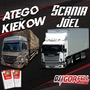 Scania do Joel e Atego do Kiekow By Dj Igor Fell
